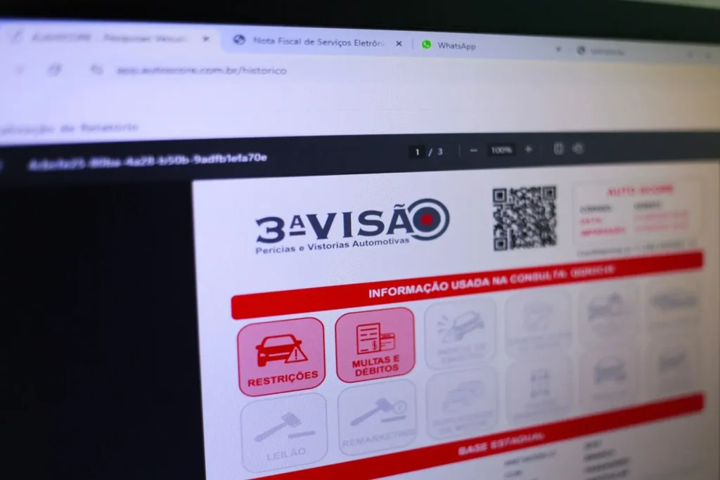 Terceira Visão Campinas. Vistoria Cautelar e de Transferência. Av. Brasil, 235